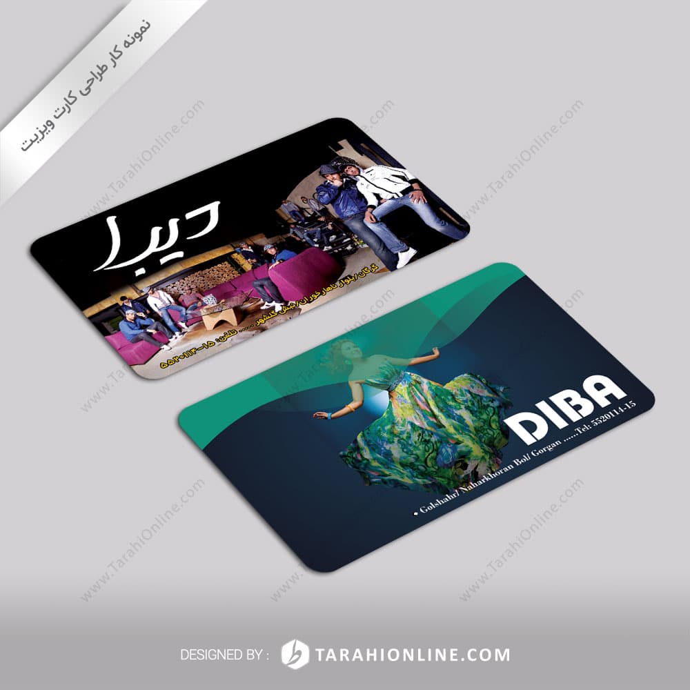 Business Card Design for Diba