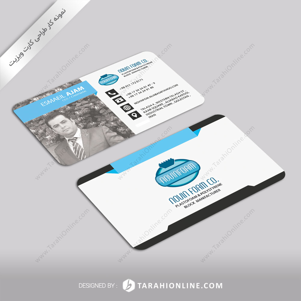 Business Card Design for Novinfom Personaly