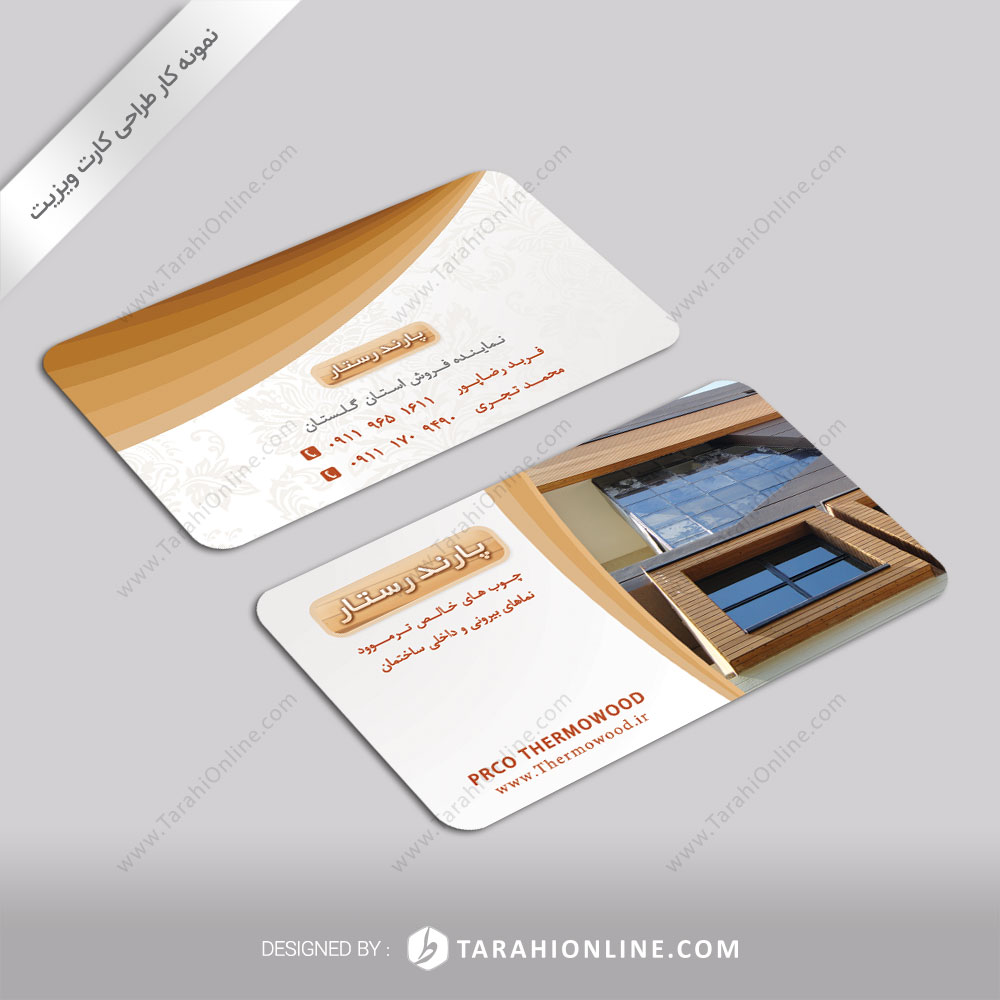 Business Card Design for Parandrastar