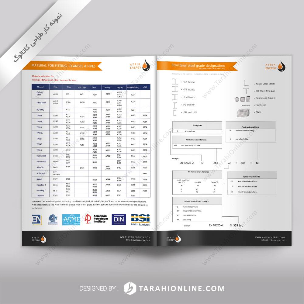 طراحی کاتالوگ شرکت آیریک انرژی کوشا - تصویر 4