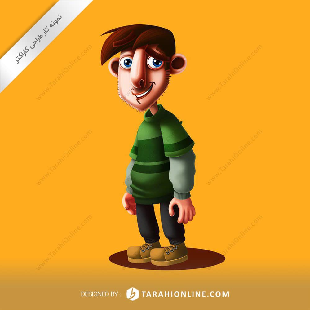 طراحی کاراکتر فانتزی مرد