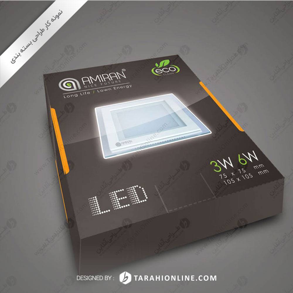 طراحی بسته بندی کارخانه امیران ۲