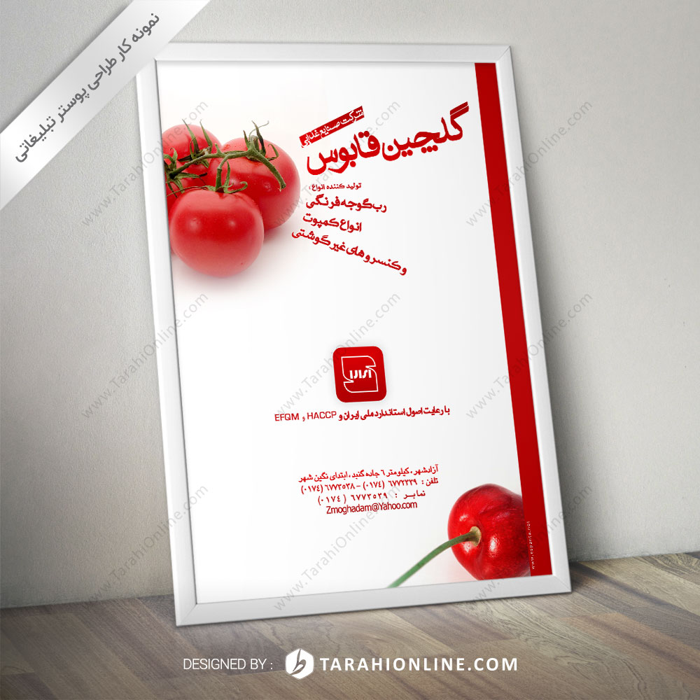 Poster Design for Golchin Ghaboos