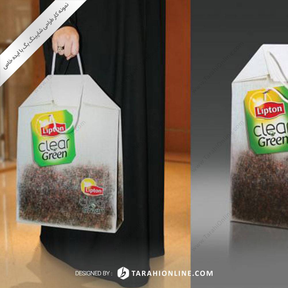 طراحی ساک دستی خاص برای چای کیسه ای