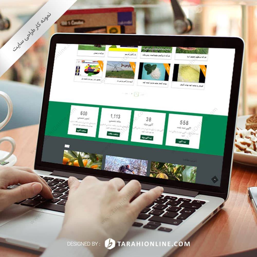 Web Design for Keshavarzi Online - Image 3