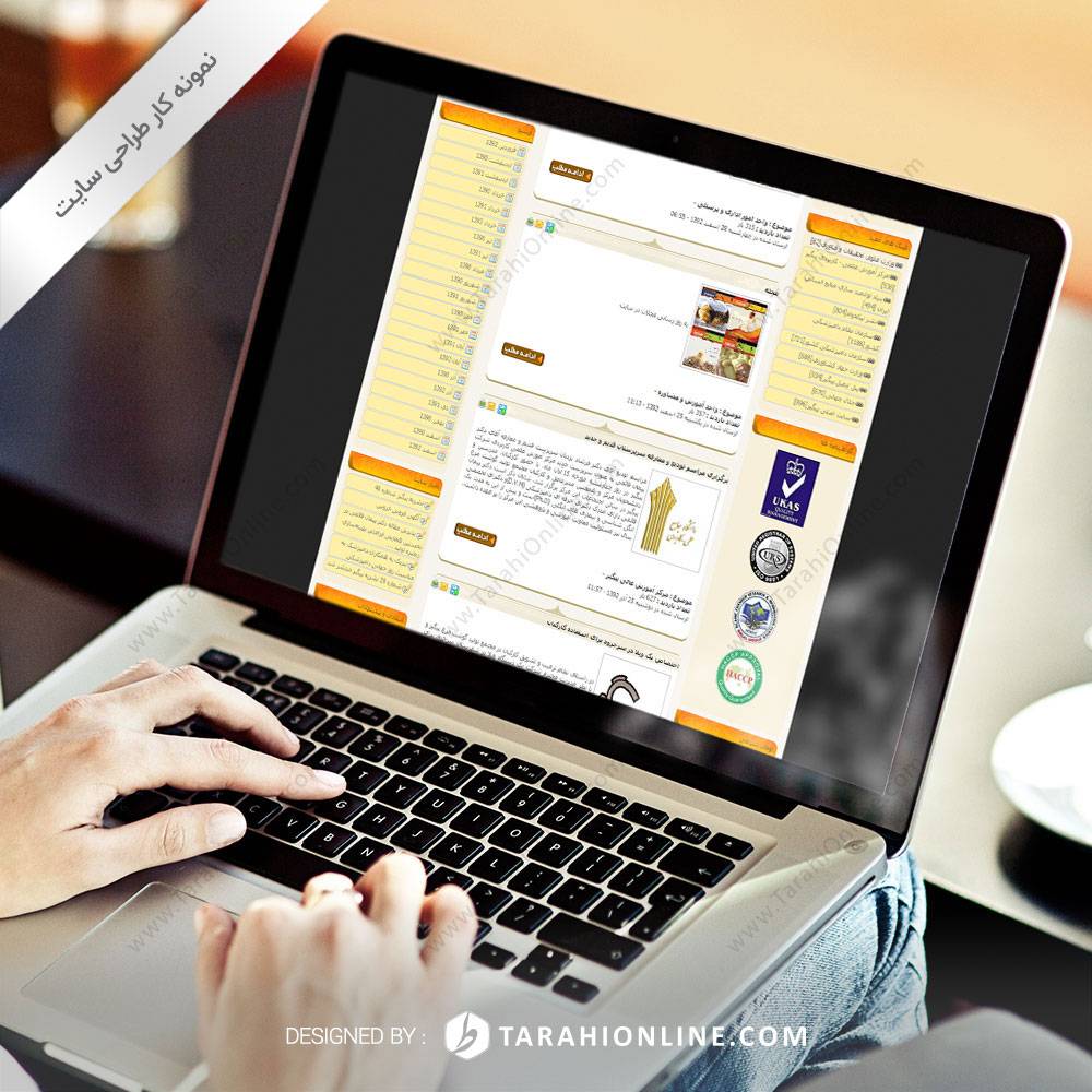 طراحی سایت پرتال اختصاصی مجتمع تولید گوشت مرغ پیگیر - تصویر 2