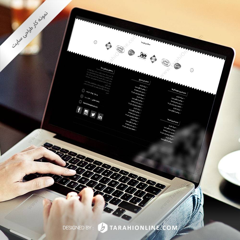 طراحی سایت مجموعه طراحی آنلاین - نسخه دوم - تصویر 2