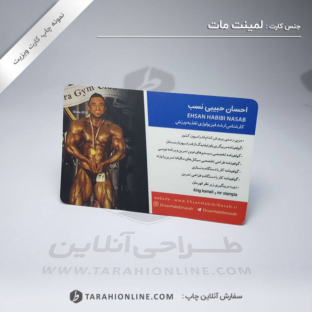 Business Card Print for Laminet Mat Ehsanhabibinasab - Image 2