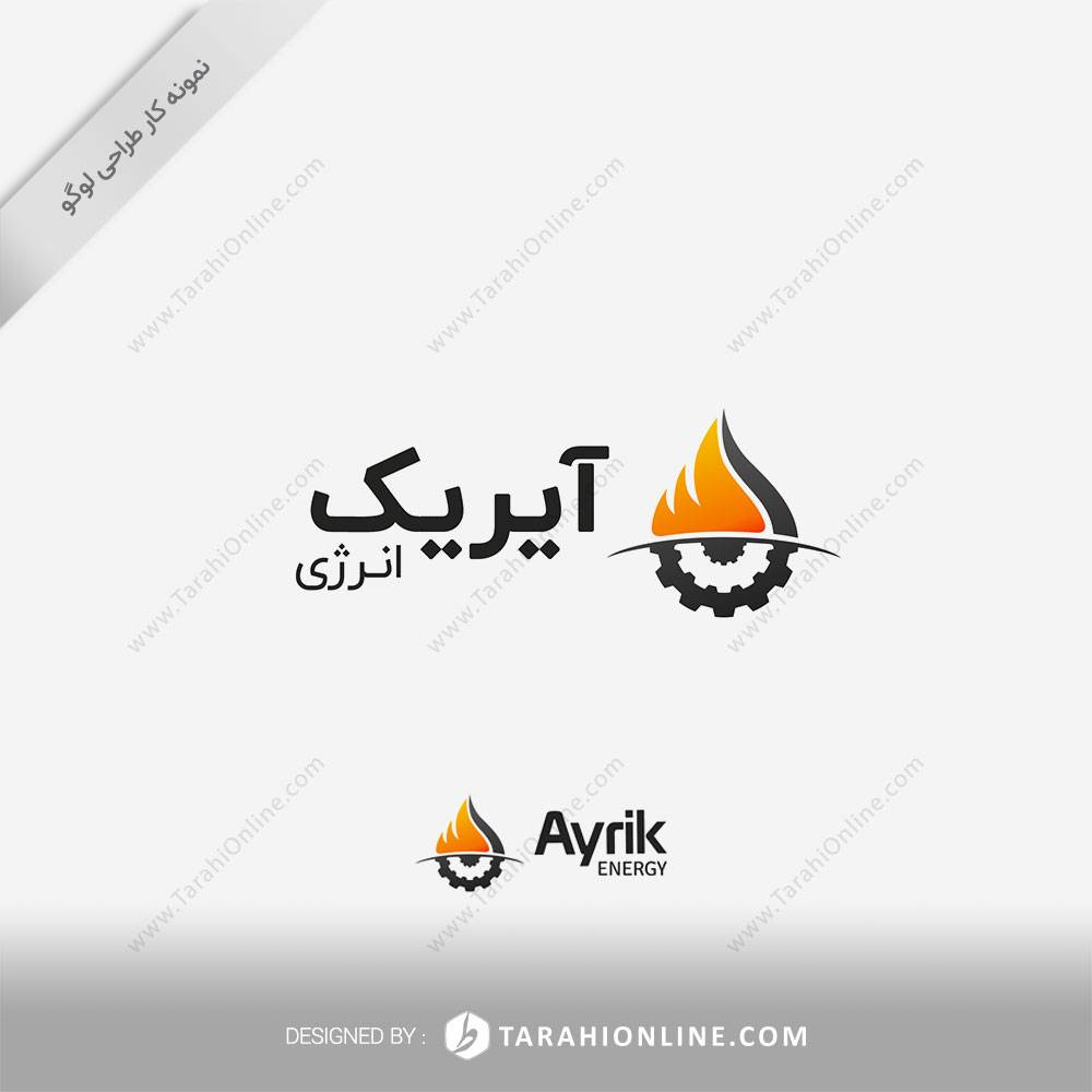 طراحی لوگو شرکت آیریک انرژی کوشا