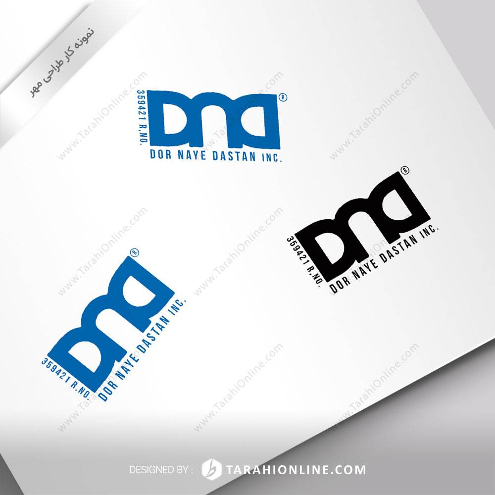 طراحی مهر درنای داستان