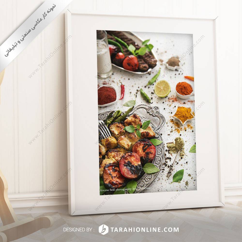 عکاسی مواد غذایی غذای ایرانی و کباب