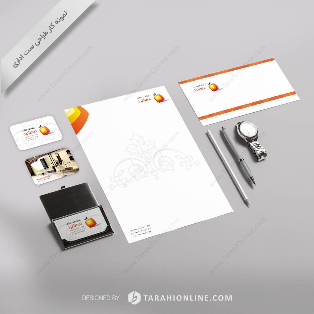 طراحی ست اداری عروس سرای مهشید