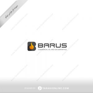 طراحی لوگو شرکت بازرگانی پتروشیمی باروس