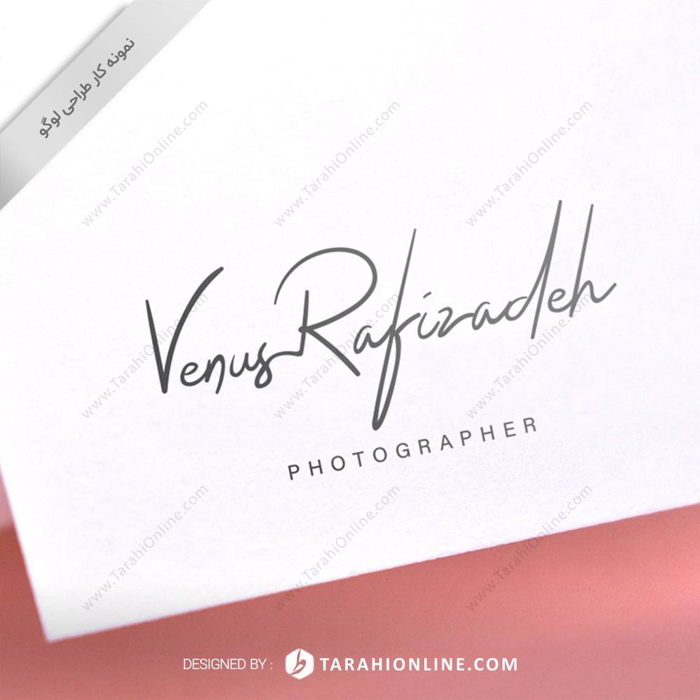 طراحی لوگو ونوس رفیع زاده - تصویر 2