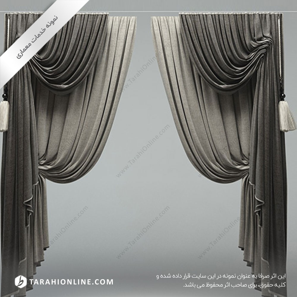 طراحی پرده