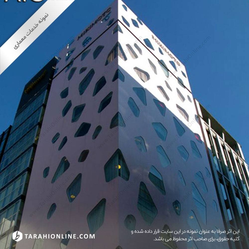 طراحی نمای فضاهای اداری ۱