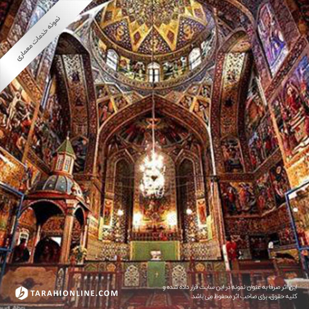 طراحی دکوراسیون کلیسا