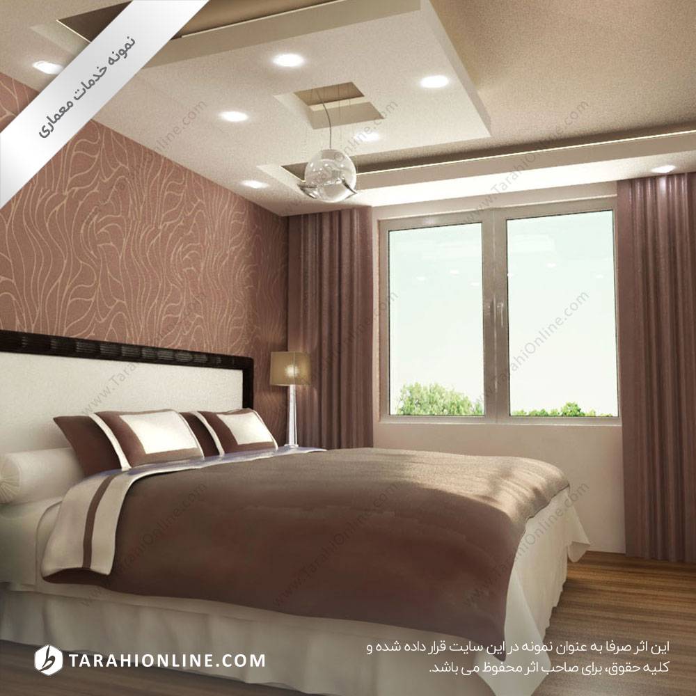 طراحی دکوراسیون اتاق خواب ۲