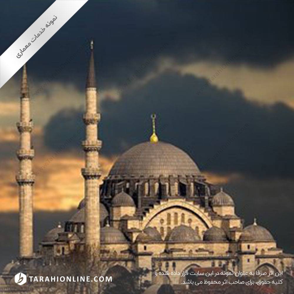 طراحی دکوراسیون مسجد