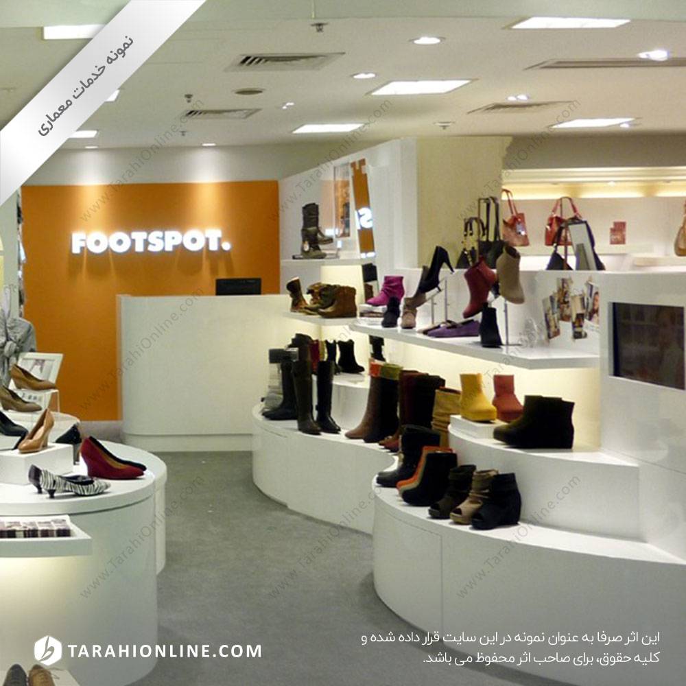 طراحی دکوراسیون فروشگاه ۲