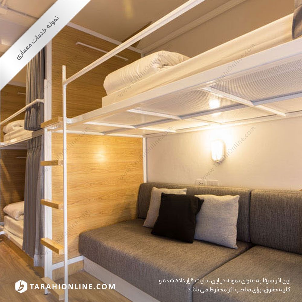 نورپردازی خوابگاه