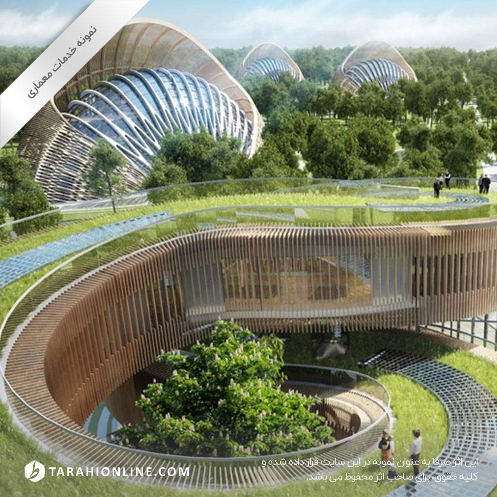 طراحی بام سبز و روف گاردن ۱ - تصویر 3