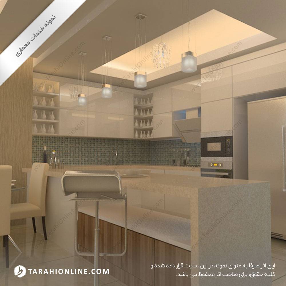 طراحی دکوراسیون آشپرخانه ۳ - تصویر 2